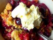 Late Summer Mixed Berry Crumble