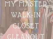 PURGE! Master Walk-In Closet Clean-out