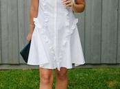 White Ruffle Dress