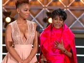 Gracious Emmy Moment With Anika Noni Rose Legendary Actress Cicely Tyson [VIDEO]