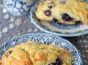 Best Blueberry Scones with Lemon Glaze