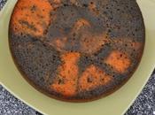 Coffee Orange Halloween Cake