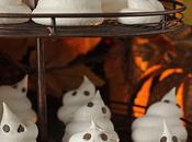 Meringue Ghost Cookies Halloween