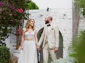 Dreamy Wedding with Bougainvillea| Alexandra Michael
