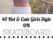 Cute Girls Style Skateboard Skateboarding Photography