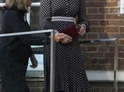 Duchess Kate Keen Seen Polka-dotted Spade Today