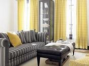 Yellow Gray Living Room Decor Elegantly