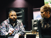 Jennifer Lopez Making Music With Khaled