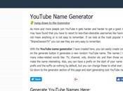 YouTube Channel Name Generator Tools