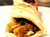 Spicy Samosa Wraps with Tamarind Chutney