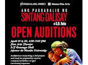 Tanghalang Ateneo Holds Auditions Sintang Dalisay Rerun