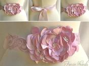 Hand Dyed Bridal Sashes Available FancieStrands