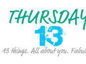 Thursday Things That People