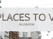 Visit These Places London