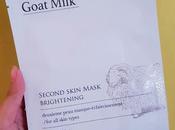 Skinature Goat Milk Brightening Second Skin Mask Review
