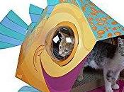 GOOD IDEA... WASTE MONEY? Kitty City Bubble Window House