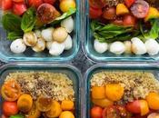 Caprese Chicken Salad Meal Prep Bowls