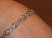 Antique White Gold Diamond Bracelet Stci