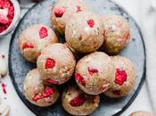 Strawberry Vanilla Bean Energy Balls (Gluten Free, Paleo Vegan)