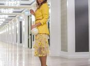 Monday Mood- Mellow Yellow Embroidered Tulle Skirt