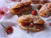 Strawberry Eclairs