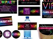 Neon Dance Party Invitations