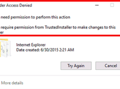 Fix: Need Permission from Trustedinstaller Windows