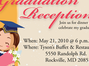 Graduation Reception Invitation