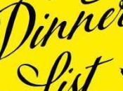 BOOK SPOTLIGHT: Dinner List: Novel Rebecca Serle #FRC2018