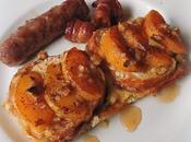 Baked Peach French Toast