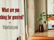 What Take Granted?