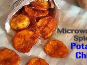 Microwave Spiced Potato Chips Recipe