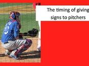 Timing Giving Signs Pitchers