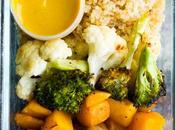 Vegan Roasted Vegetable Meal Prep