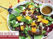 Winter Salad with Citrus Balsamic Vinaigrette