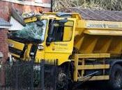 "Gritter Lorry Smashes into House Helsby"