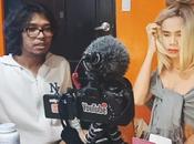 HAPPY YEAR Make-up Tutorial While Doing Mukbang Touch Challenge.