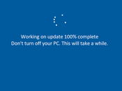 Working Updates 100% Complete Don’t Turn Your Computer