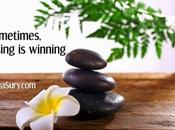 Sometimes Losing Winning