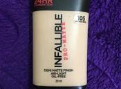 Loreal Infallible Matte 24hr Foundation Review