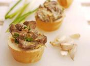 Baguette Mushroom Crostini