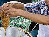 Thai Chef Hands Into Boiling Cooking