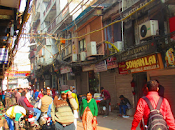 Delhi, India: Chandni Chowk, Rickshaws Paharganj...
