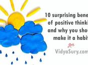 Surprising Benefits Positive Thinking