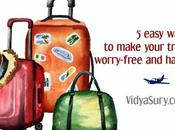 Easy Ways Make Your Travel Worry-free Happy