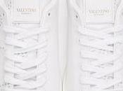 Rocked White: Valentino White Rockstud Strap Sneaker