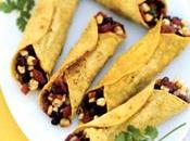 Healthy Vegetarian Black Bean Flautas