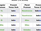 Spanish Verb Conjugation Regular Tense
