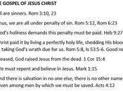 Need Gospel, Especially Falsely Assured