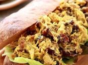 Curry Chicken Salad with Cranberries Walnuts